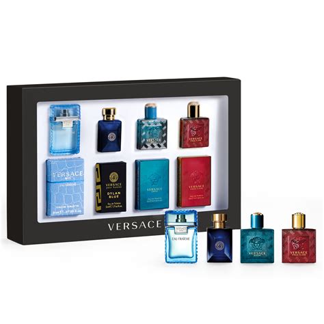 versace mens 20ml miniature gift set|men's miniature aftershave gift set.